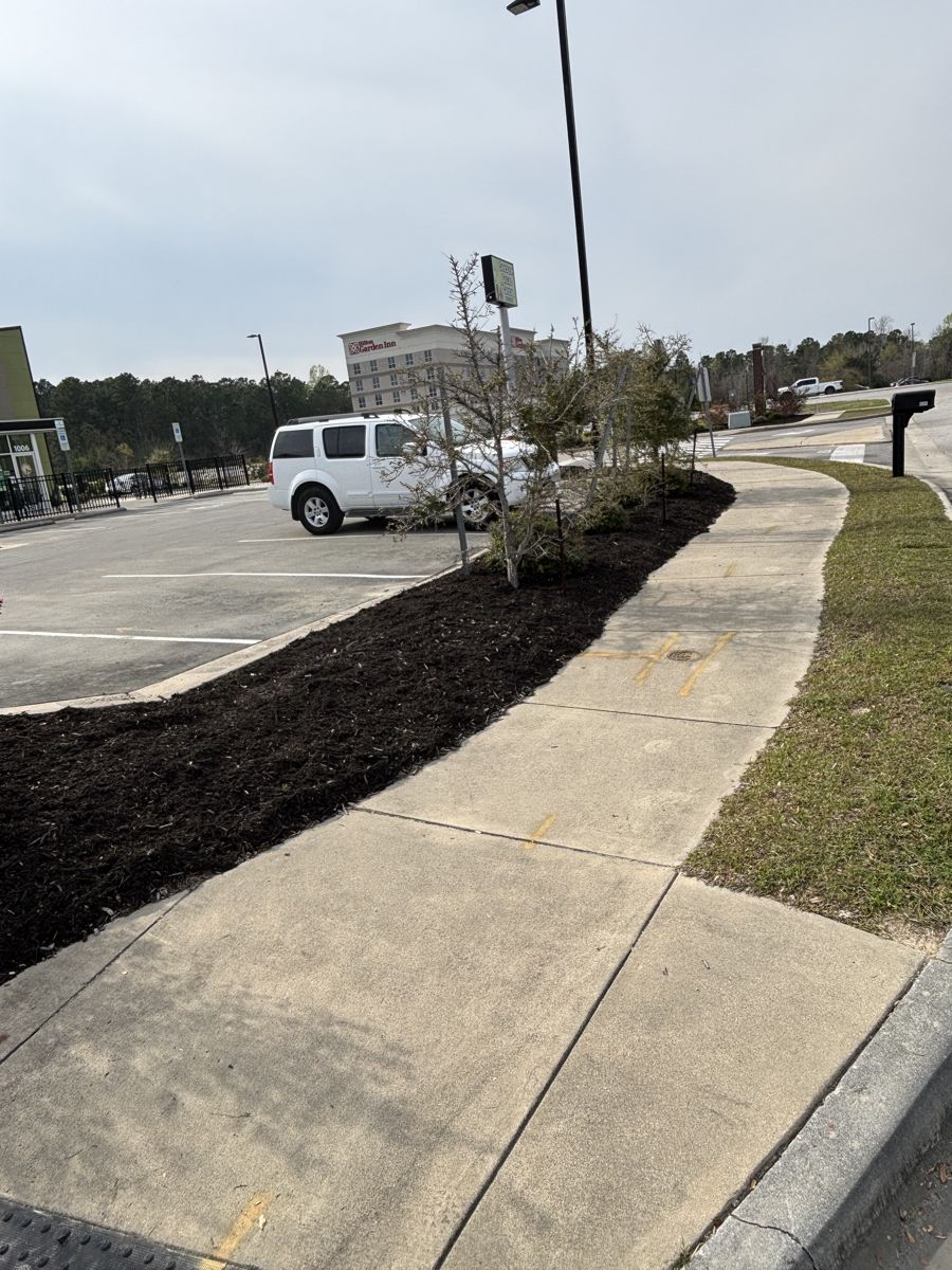 TBE Services lawn care work photo