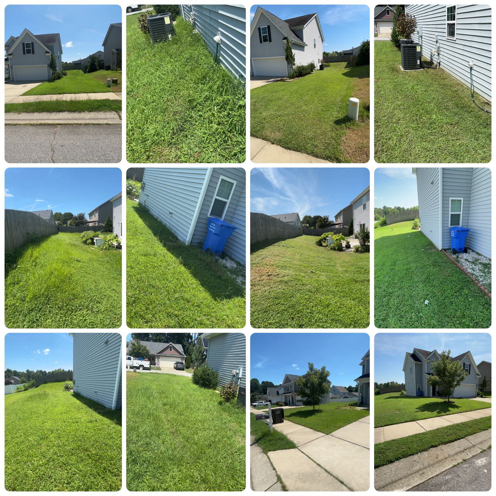 TBE Services lawn care work photo